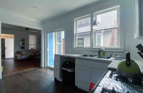 Front Park House | The Blue house at 19th