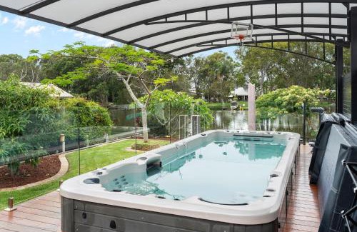 Chittaway Point House | The Boathouse -Pool and Private Slip
