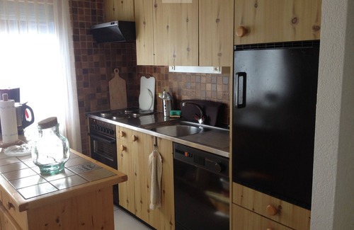 Vex Apartment | The building Les Mélèzes is located just as you enter the resort, in Les Collons 1800. 800 meters fr