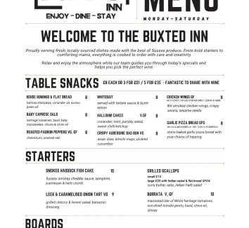 Buxted Hotel | The Buxted Inn