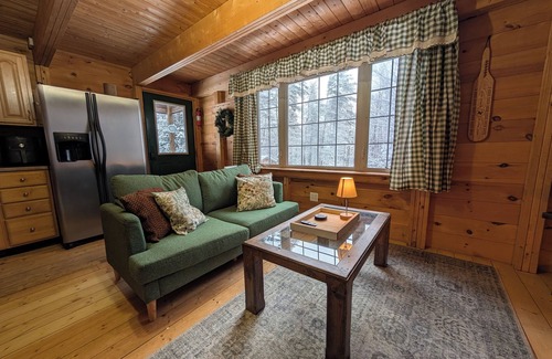 Sullivan Cabin | The Cabin at Woodside Homestead - Two Bedroom Getaway in Sullivan Close to Keene