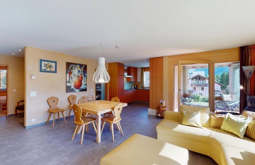 Celerina-Schlarigna Apartment | The Chesa Chalcherin is a newly built Minergie apartment house.