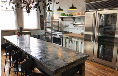 Allegheny-West House | "The Classico Room" Renovated Flashlight Factory