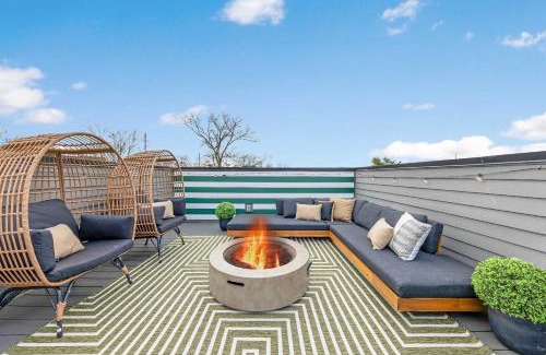 East Nashville House | The Daylily Rooftop Patio, Steps to Dining