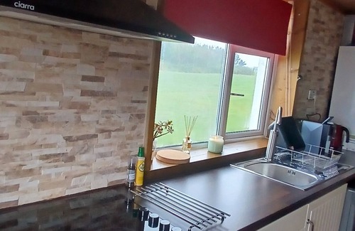 Saula Apartment | THE DEN, BELMULLET: Stables studio apartment. Mezzanine. Tranquil and Rural