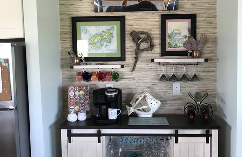 Green Turtle Cay Cottage | The Domino offers guests three levels of elevated, private and spacious living!