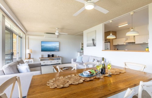 Nelson Bay Apartment | The Helm, 2/22 Voyager Cl - Stunning waterfront unit with Air Conditioning