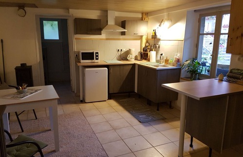 Sainte-Agnes Apartment | The "janitor's house" is a pretty studio in the grounds of our property.