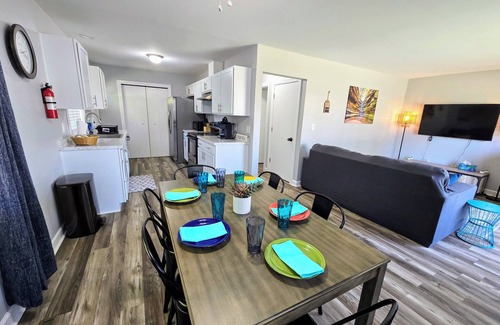 Ottawa House | The Lafayette Lounger whole duplex. Pet friendly, King Beds, Arcade games