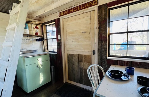 Dickerson Run Cabin | The Lea - tiny cabin in cow pasture