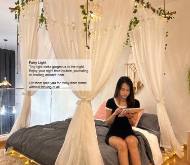 Taman Mutiara Apartment | The Little Bali - Romantic Room - Eko Cheras