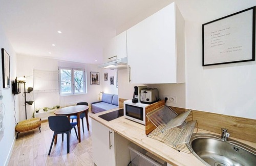 Bussiere - Cadiere Apartment | The Little Californie new studio for 2 people in Oullins
