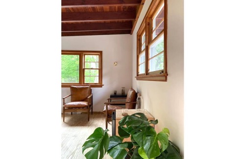 Indian Lake House | The Lorca ADK Motel Room 8 - two beds