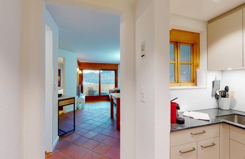 St. Moritz Apartment | The newly renovated holiday apartment "Abitaziun Caspar Badrutt 306" in St.
