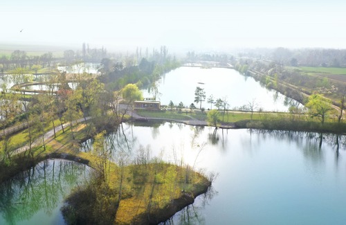 Gravon House | The Nymphe Lodge - At the water's edge - Domaine des Etangs de la Bassée