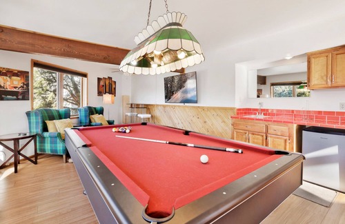 Whispering Forest Cabin | The Octagon at Big Bear- Hot Tub + Pool Table