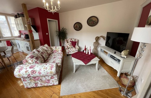 Ribeauville Apartment | The oriel of the "cité des ménétriers