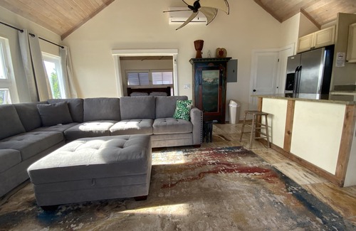 Green Turtle Cay Apartment | The Penthouse with sweeping views of Cocoa bay beach , green turtles & Rays