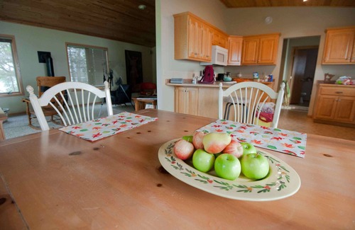 Cass Lake House | The Point- Between 2 shores, sand beach, canoe, cozy, click pic for Fall deals