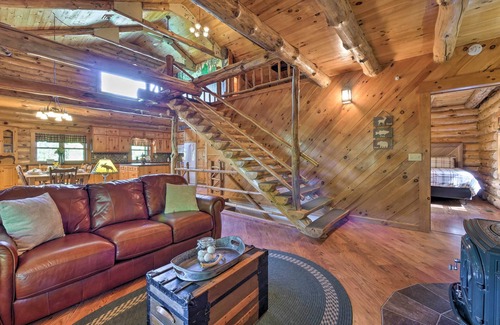 Lakeville Cabin | 'The Red Pine Cabin' w/Private Pond & Dock!
