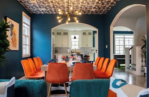 University District House | The Retro Memphis! Arcade + Hot Tub