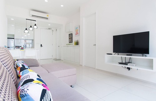 Bukit Bintang Apartment | The Robertson 2B1R Bukit Bintang KL Tower View@W4