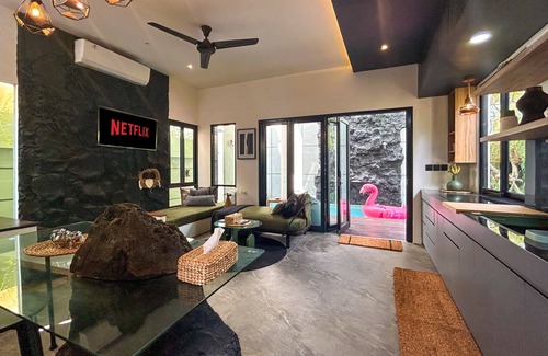 Jimbaran Villa | The Sansui Stone 1 BR Villa In The Center of Sout Kuta Bali