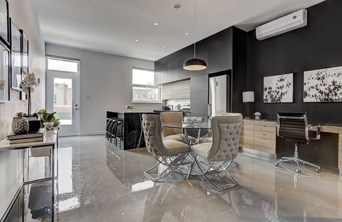 Pointe-Saint-Charles Apartment | THE YIN | One-Bedroom Loft w. Terrace