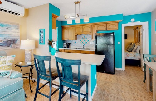 Sunset Beach House | Three cottages with kitchens, AC, an enclosed yard, gas grill, & a washer/dryer