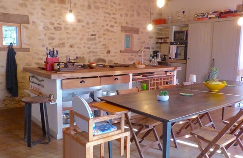Belz Ski Chalet | Ti Rose, Charming house in the port of Saint Cado