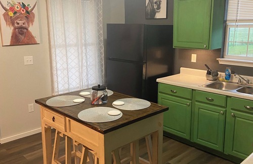 Albany House | Tiny Farm home on 225 acres. 28 miles from Durant Casino & resort. Pet friendly!