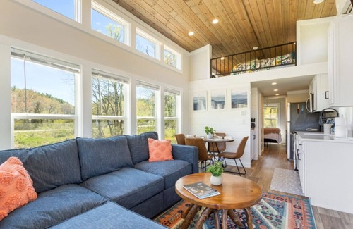 Mills River House | tiny monroe · Trout Lily Tiny Home @ Acony Bell Village