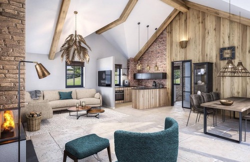 Albeck House | Tomtegl-Bergchalet No.13 mit Privatsauna, Infinitypool, Kamin, Fitnessraum, 1500m Seehöhe