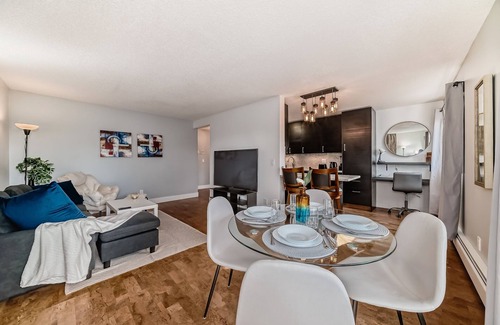 Fort Saskatchewan Apartment | Top Floor Executive Luxury Condo Heated Underground Parking & only 3km’s to Dow
