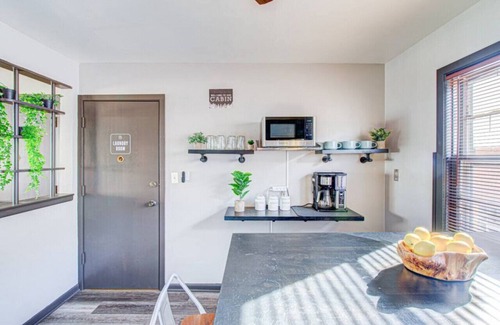 Elmwood Park Apartment | Top Rated Condo -King Bed | Safe Historic Location