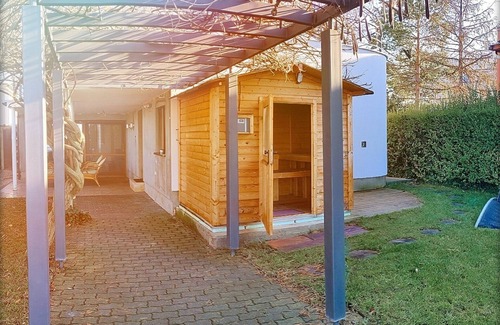Senec Cabin | TopSenec - Lakeside Home, private lakeside villa, private jetty, sauna, fishing