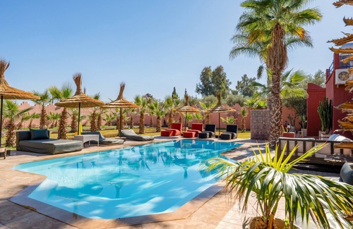 District of Sidi Youssef Ben Ali Villa | Très Belle Villa à 2km du Centre de Marrakech sur la rte d Ourika Avec 4 Suites