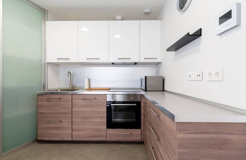 San Bernardo Apartment | Trace. 2 bedrooms, 2 bathrooms, free parking