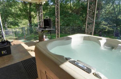 Balsam Grove House | Trail-Ready Retreat near Waterfalls w/Hot Tub