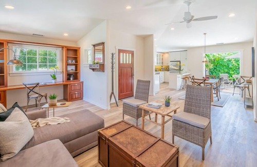 Upper East Cottage | Tranquil Cottage Near the Heart of Downtown SB!