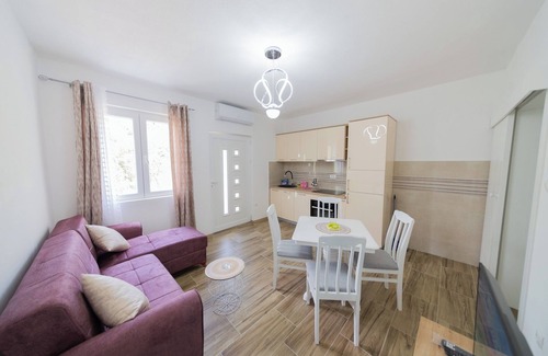 Skaljari Apartment | Tranquil Escape 2-BDR in Škaljari w/Boka Bay View