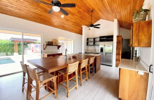 Playa Negra House | Tranquil Oceanview Kasa Kurij with Pool, amazing Sunsets, Beach, Surf & GeoDome!