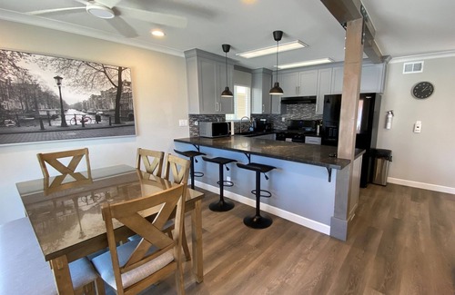 West Newport Condo | Treasured Retreat- 3 Houses from Beach-REMODELED - Exclusive Patio - Clean