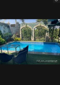6th of October City Villa | Trio Villa with coverable private pool in compound near Mall of Egypt
