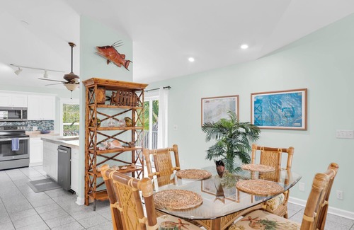 Sugarloaf Key House | Tropical paradise on canal in Lower Keys-pool, tiki, firepit, dock, dog friendly