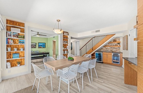 Cocoa Beach House | Tropical Riverfront Retreat w/Heated Pool, Spa, Tiki Hut & Dock! 🌴