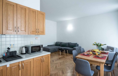 Prague 1 Apartment | Two Bedroom duplex Apartment in the first floor with spacious living room, bathroom and kitchen