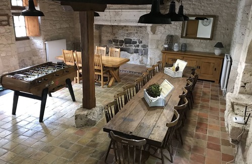 Lalandusse House | Two properties: 13th century manoir and mill, private garden & 12mtr heated poo