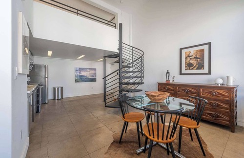 Historic Core Apartment | Two-Story Loft on the 10th Floor in Downtown LA!