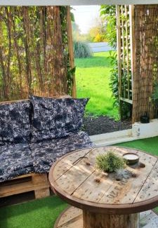 Chauve House | Ty Grain de Sel : logement privatif avec piscine, jardin et patio